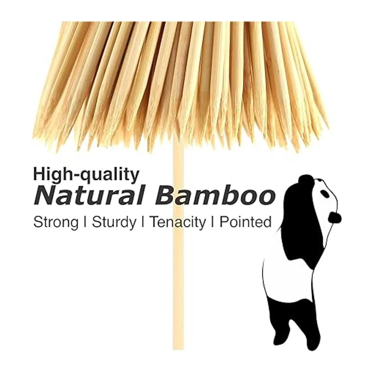Brochetas de bambú naturales de 12 pulgadas 200 piezas_3