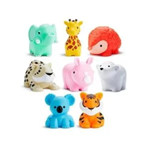Munchkin Juguete de baño de animales salvajes para bebés_1