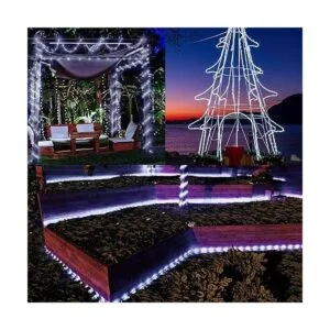 Tira de luces LED alimentadas por energía solar 40 pies_5