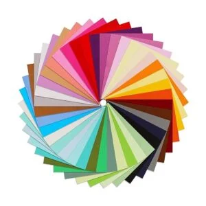 Macarrie Paquete de 40 piezas de tela de color sólido de_3