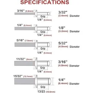 HAUTMEC 200Pc. Remache surtido HT0201AR_3
