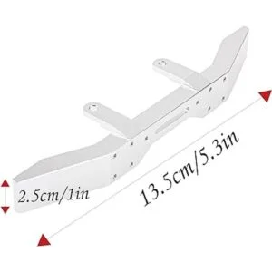 Vgoohobby Metal parachoques delantero y gancho de remolque_5