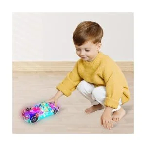 ArtCreativity Juguete de coche transparente iluminado para_2