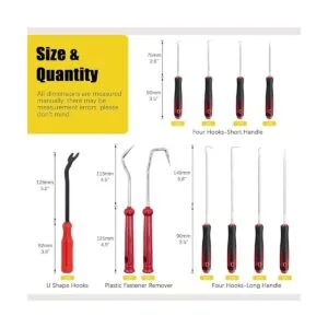 Mardatt Juego de 11 ganchos de extracción de manguera_2