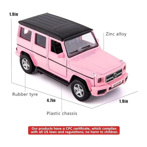 TGRCMCZ Modelo de coche de fundición G63 a escala 136_2
