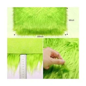 Tela de piel sintética de Navidad esponjosa esponjosa_4