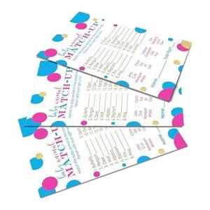 Paquete de 25 tarjetas de juego a juego de animales de_5