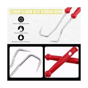 Mardatt Juego de 11 ganchos de extracción de manguera_5