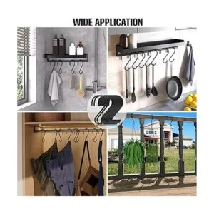 Paquete de 12 ganchos grandes multiusos para colgar_2