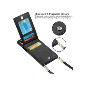 Vofolen Funda para iPhone 11 Pro tipo cartera tarjetero_3