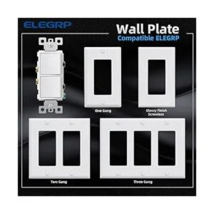 ELEGRP Decorator Interruptor de luz basculante doble_4