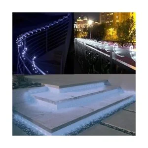 Tira de luces LED alimentadas por energía solar 40 pies_6