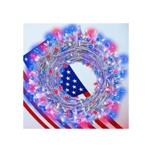Decoraciones del 4 de julio luces rojas blancas y_1