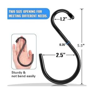 Paquete de 12 ganchos grandes multiusos para colgar_4