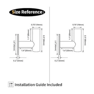 GERZWY Ganchos de pared adhesivos para colgar toallas de_6