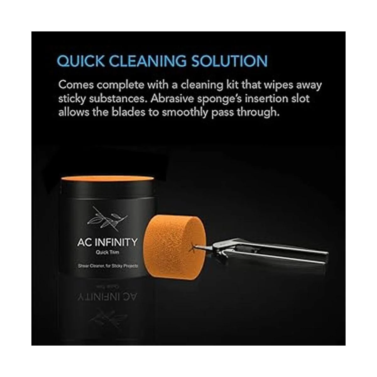 AC Infinity Tijeras de podar de acero inoxidable de 6.6_5