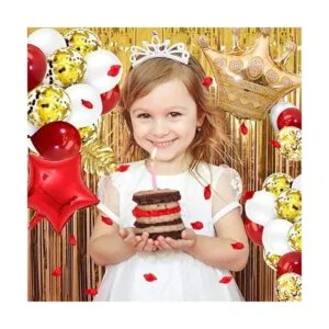 Toylin Conjunto de decoraciones doradas para fiestas de_4