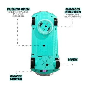 ArtCreativity Juguete de coche transparente iluminado para_4