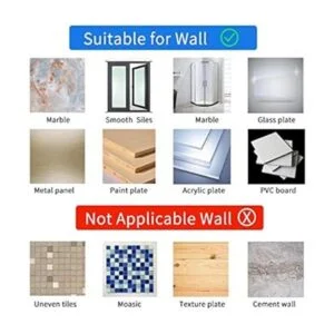 GERZWY Ganchos de pared adhesivos para colgar toallas de_5