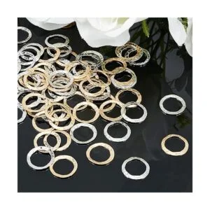 PH PandaHall 100 piezas de 2 colores 0.630 in aro_3