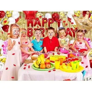 Toylin Conjunto de decoraciones doradas para fiestas de_5