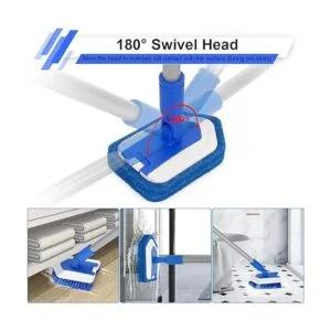 Lalafancy Cepillo y esponjilla de limpieza de ducha con_3