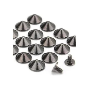 YORANYO 100 juegos de picos de cono y tachuelas de 0.185_3