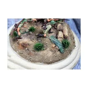 80 unidades de mechones verdes arbustos de tierras bajas_7