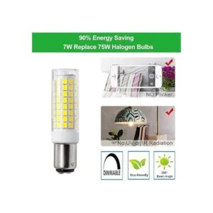 Ba15d Bombillas LED regulables base de bayoneta de doble_4