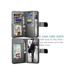 Tekcoo Funda tipo cartera compatible con iPhone 13 Pro_3