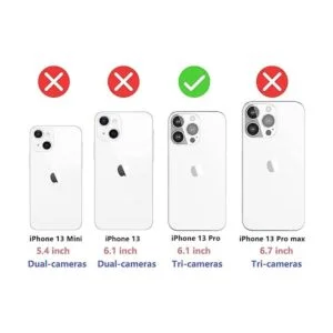 Tekcoo Funda tipo cartera compatible con iPhone 13 Pro_2