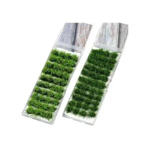 80 unidades de mechones verdes arbustos de tierras bajas_5