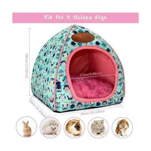 BWOGUE Cueva de conejillo de indias acogedora casa de_2