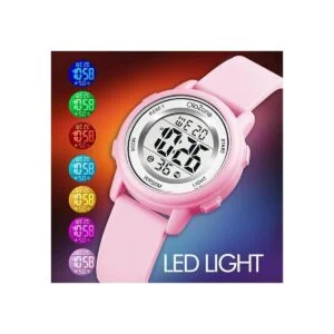 Reloj analógico para niñas niños 3D de dibujos animados_3