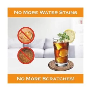 Divit Posavasos de madera para bebidas ecológicos_5