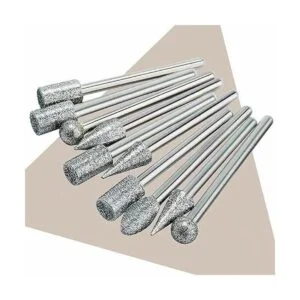 Juego de talla de piedra pulido rebabas de diamante_5