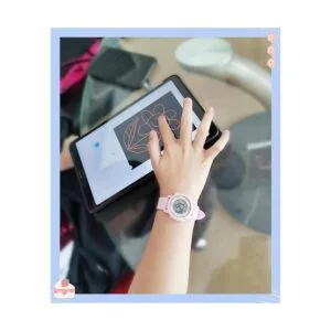 Reloj analógico para niñas niños 3D de dibujos animados_2