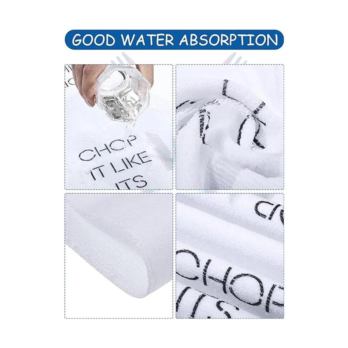 4 piezas divertidas toallas de cocina con dicho divertido_3