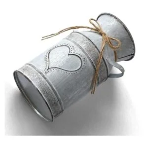 Fauevav Maceta de metal con forma de lata de leche_3