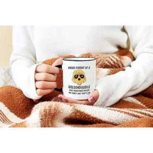 Casitika Goldendoodle Gifts. Taza de café divertida con_5