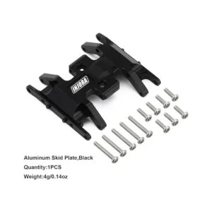 INJORA Placa antideslizante RC para Axial SCX24 Bronco_5