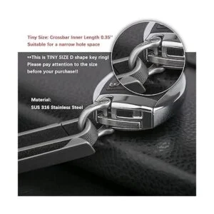 TISUR Anillos en D con grillete de tornillo forma de U_3