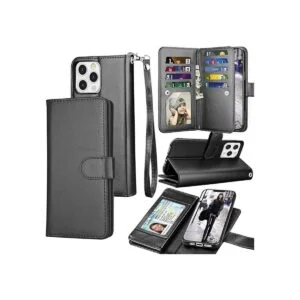 Tekcoo Funda tipo cartera compatible con iPhone 13 Pro_1