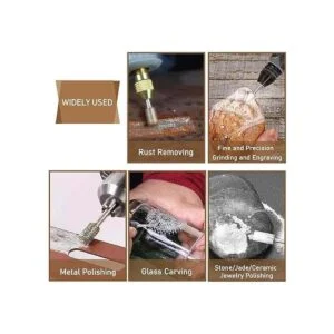 Juego de talla de piedra pulido rebabas de diamante_3