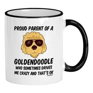 Casitika Goldendoodle Gifts. Taza de café divertida con_1