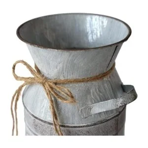 Fauevav Maceta de metal con forma de lata de leche_5