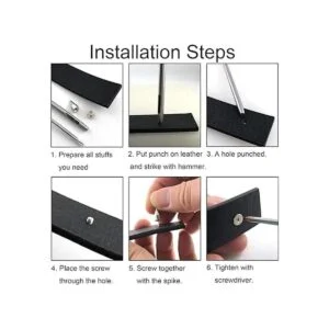 YORANYO 100 juegos de picos de cono y tachuelas de 0.185_6