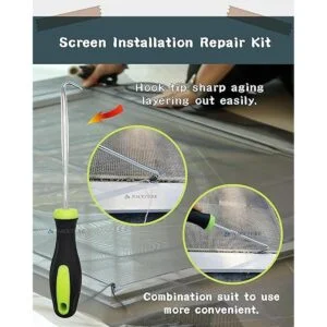 Kit de herramientas para puerta de mosquitera 20 clips de_4
