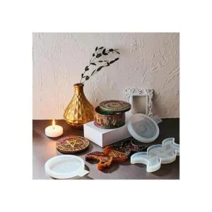 Molde de caja de almacenamiento de resina molde de_5