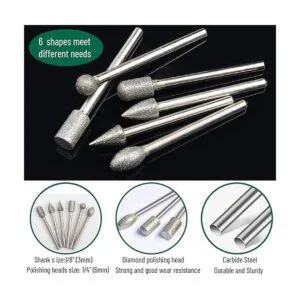 Juego de brocas de diamante 20 kits de pulido de piedra_2